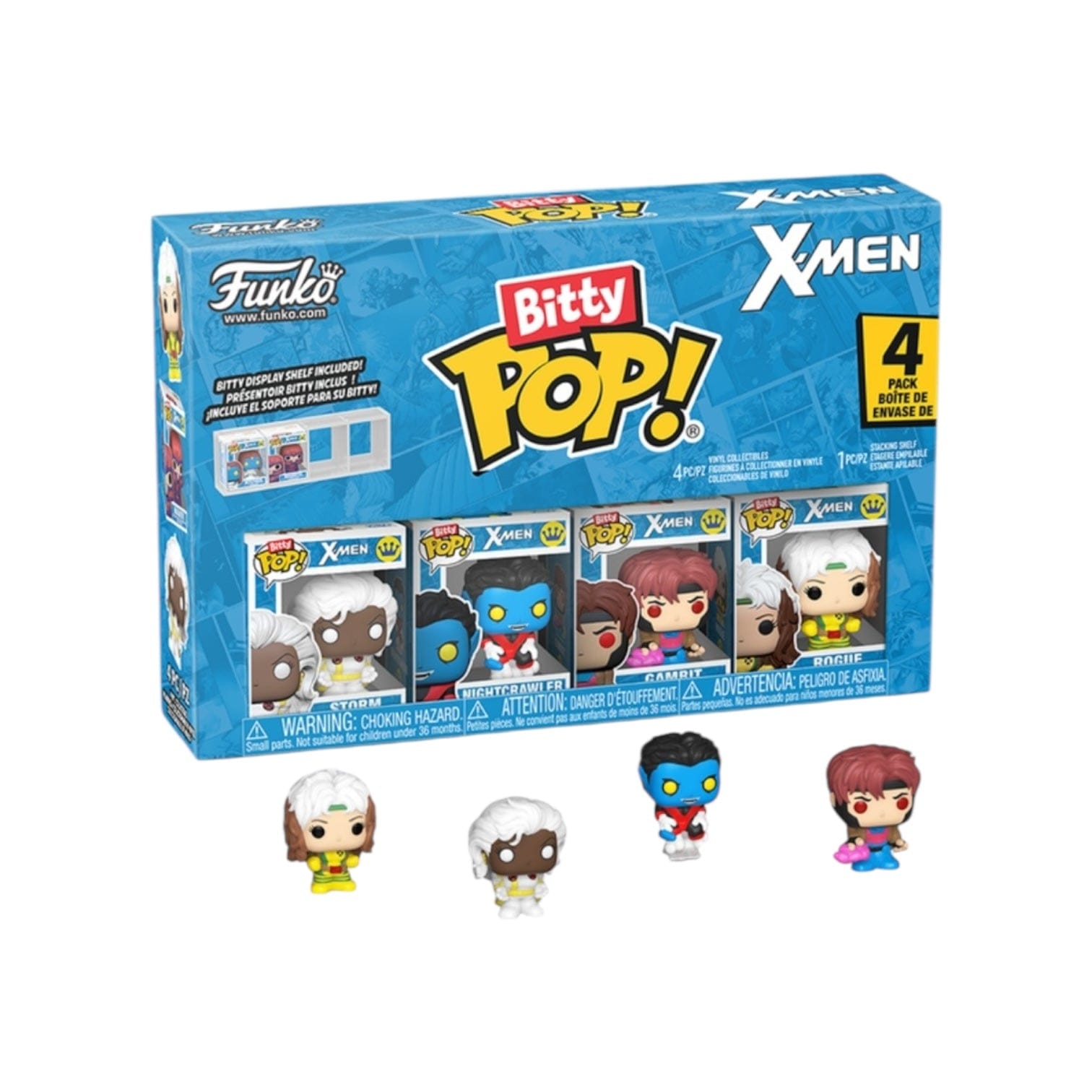 Funko Storm Funko 4 Pack Bitty Pop - X - Men - Chance of Chase