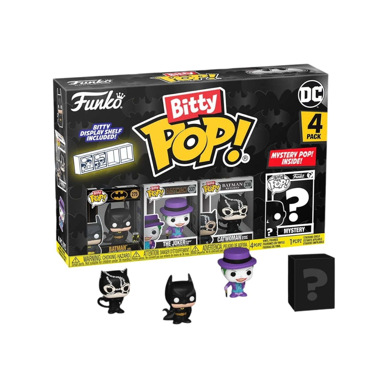 Funko Batman 4 pack Funko Bitty Pop! - Batman 85th