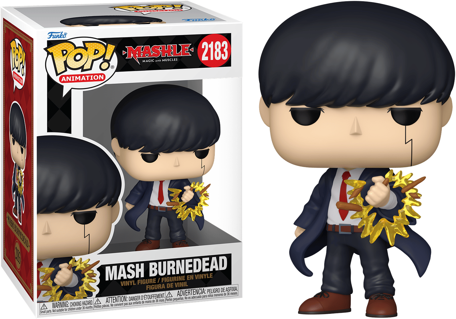 Funko Mashle: Magic & Muscles - Mash Burnedead Pop! Vinyl