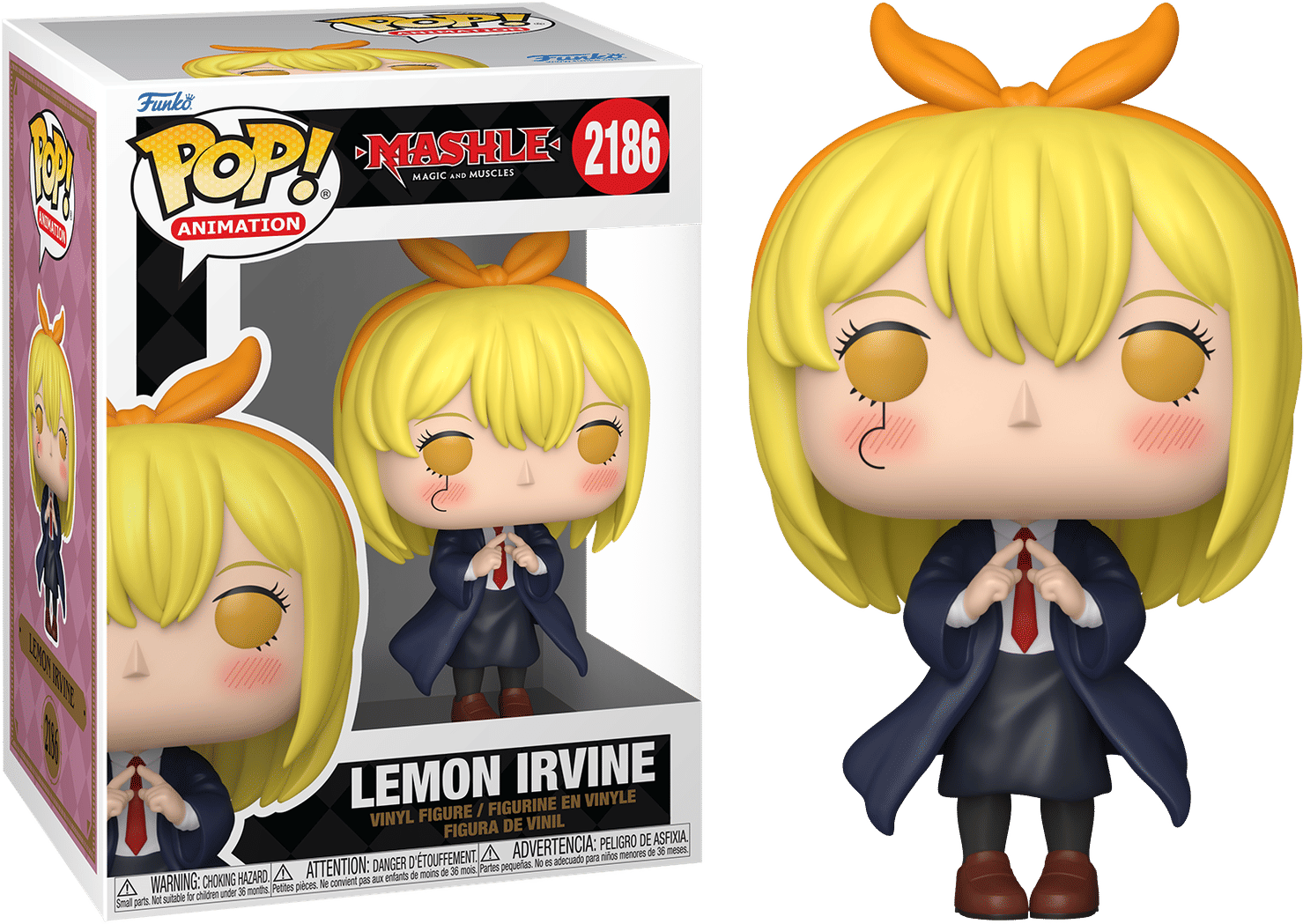 Funko Mashle: Magic & Muscles - Lemon Irvine Pop! Vinyl