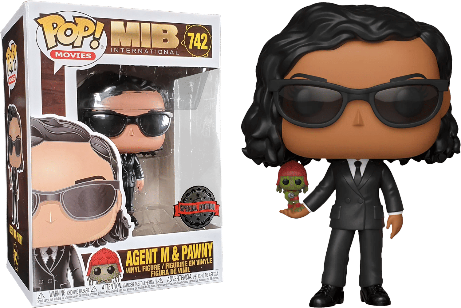 Funko Men In Black 4: International - Agent M with Pawny US Exclusive Pop! Vinyl