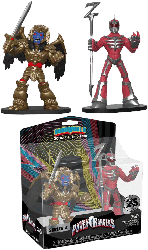 Funko Power Rangers - Hero World Goldar / Zedd 2 - pack