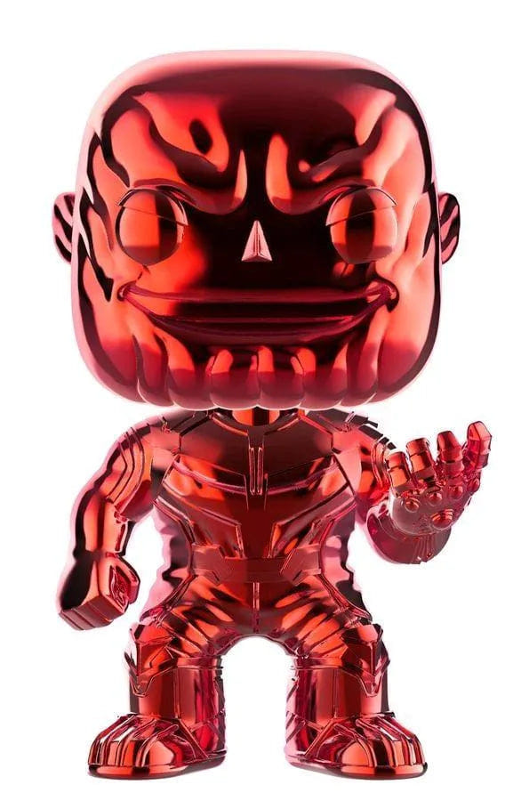 Funko Avengers 3: Infinity War - Thanos Red Chrome US Exclusive Pop! Vinyl