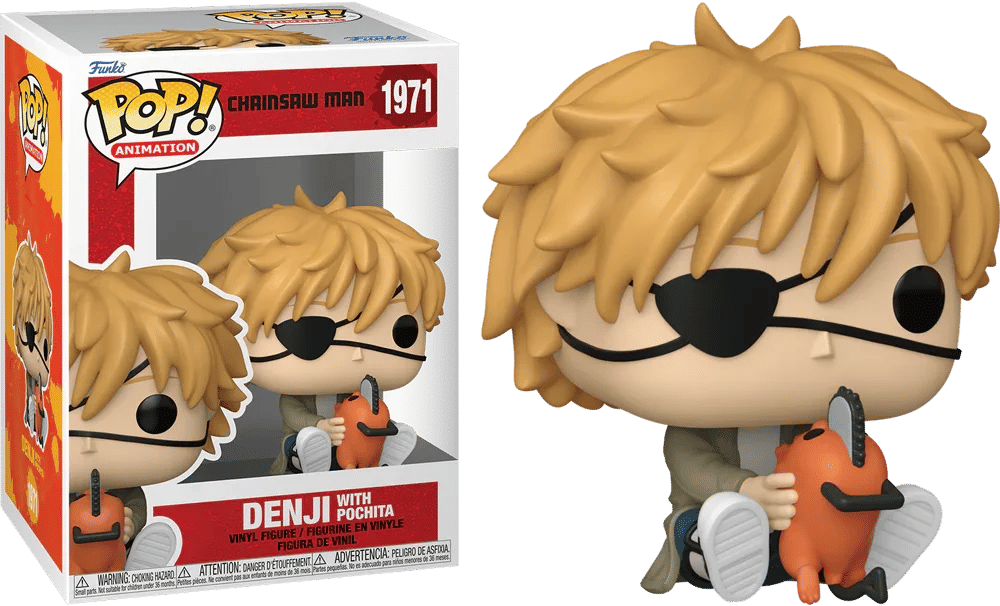 Funko Chainsaw Man - Denji with Pochita Pop! Vinyl