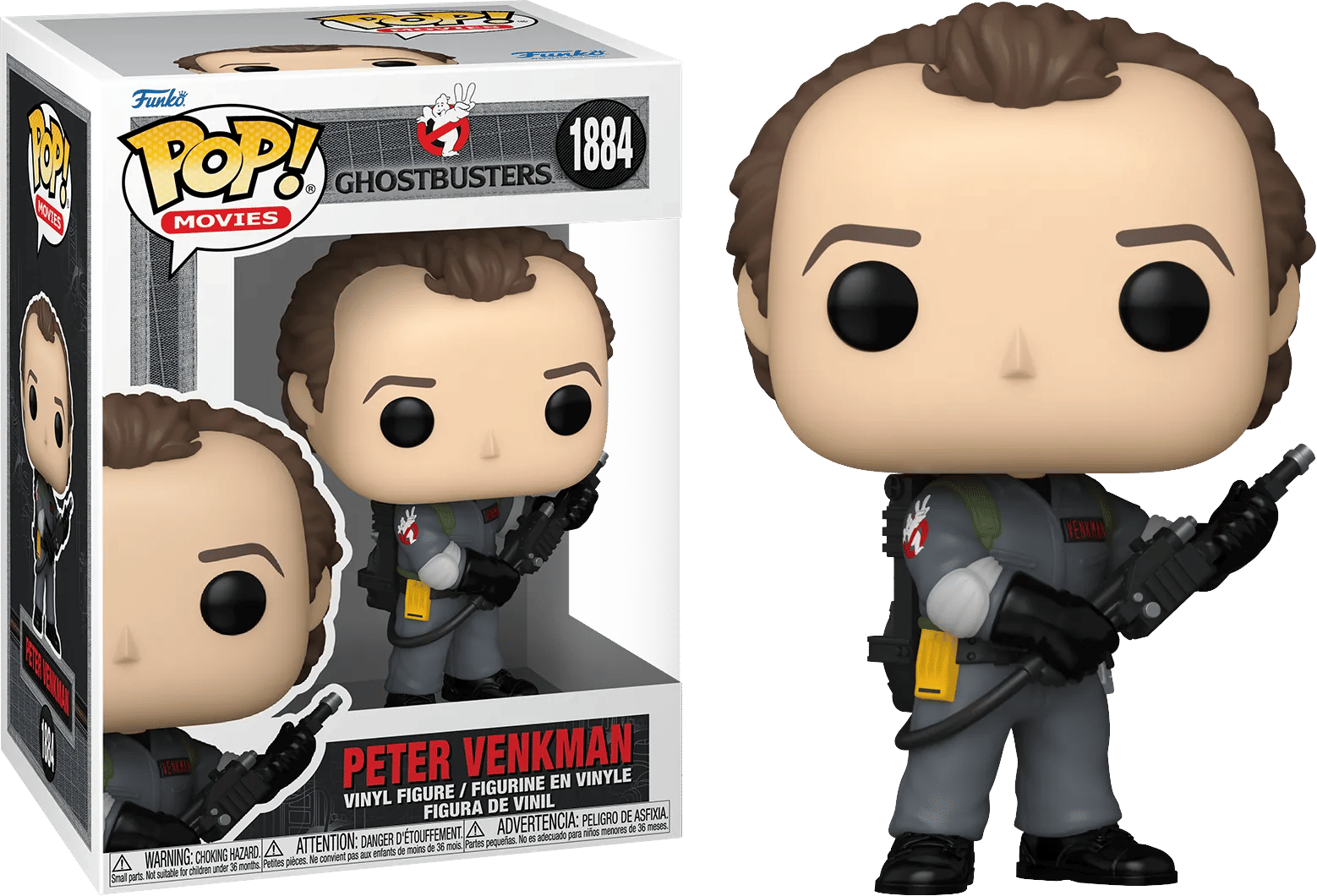 Funko Ghostbusters II (1989) - Dr. Peter Venkman Pop! Vinyl