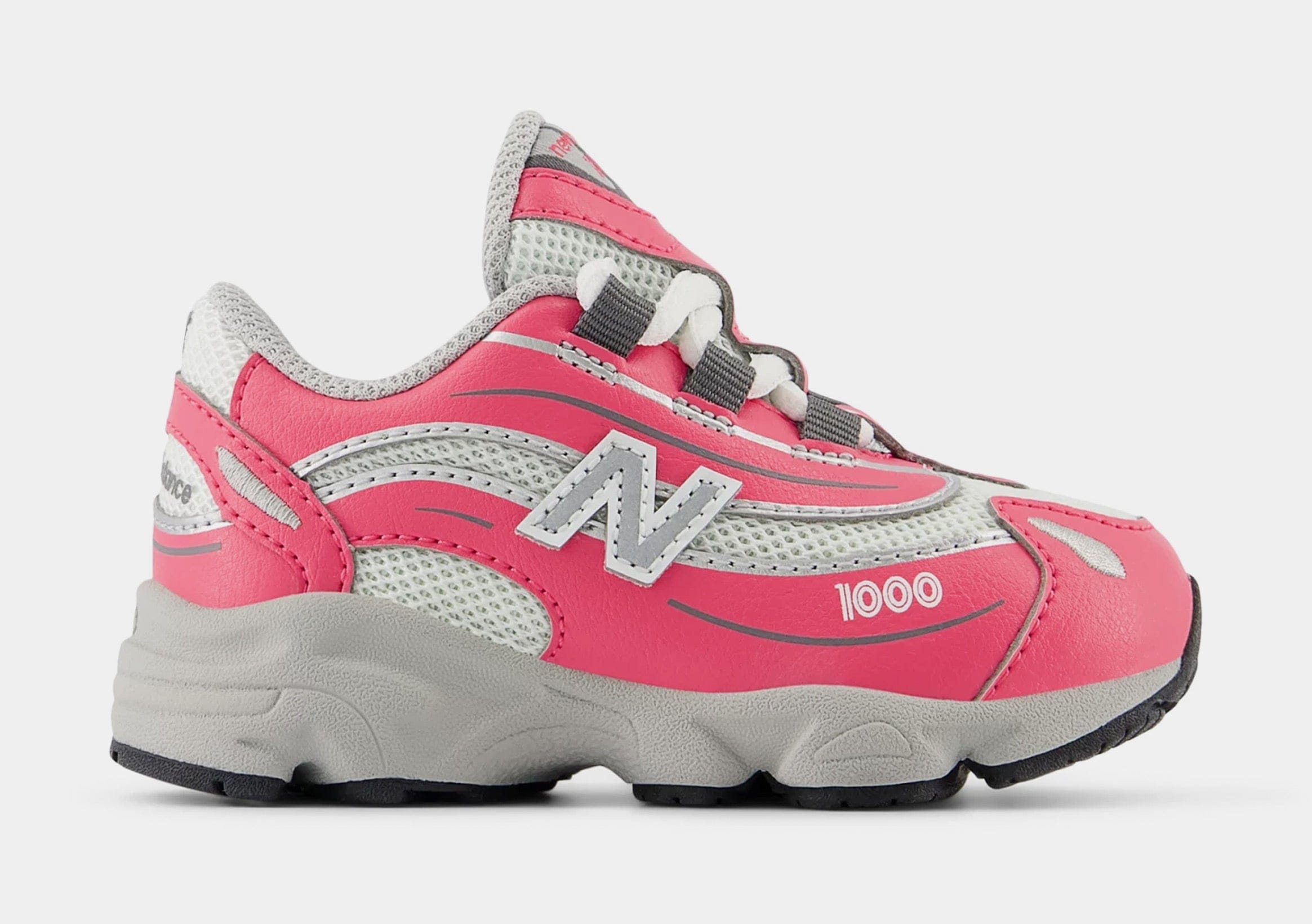 Newbalance 1000 Infant Toddler Running Shoes (Pink/Grey)