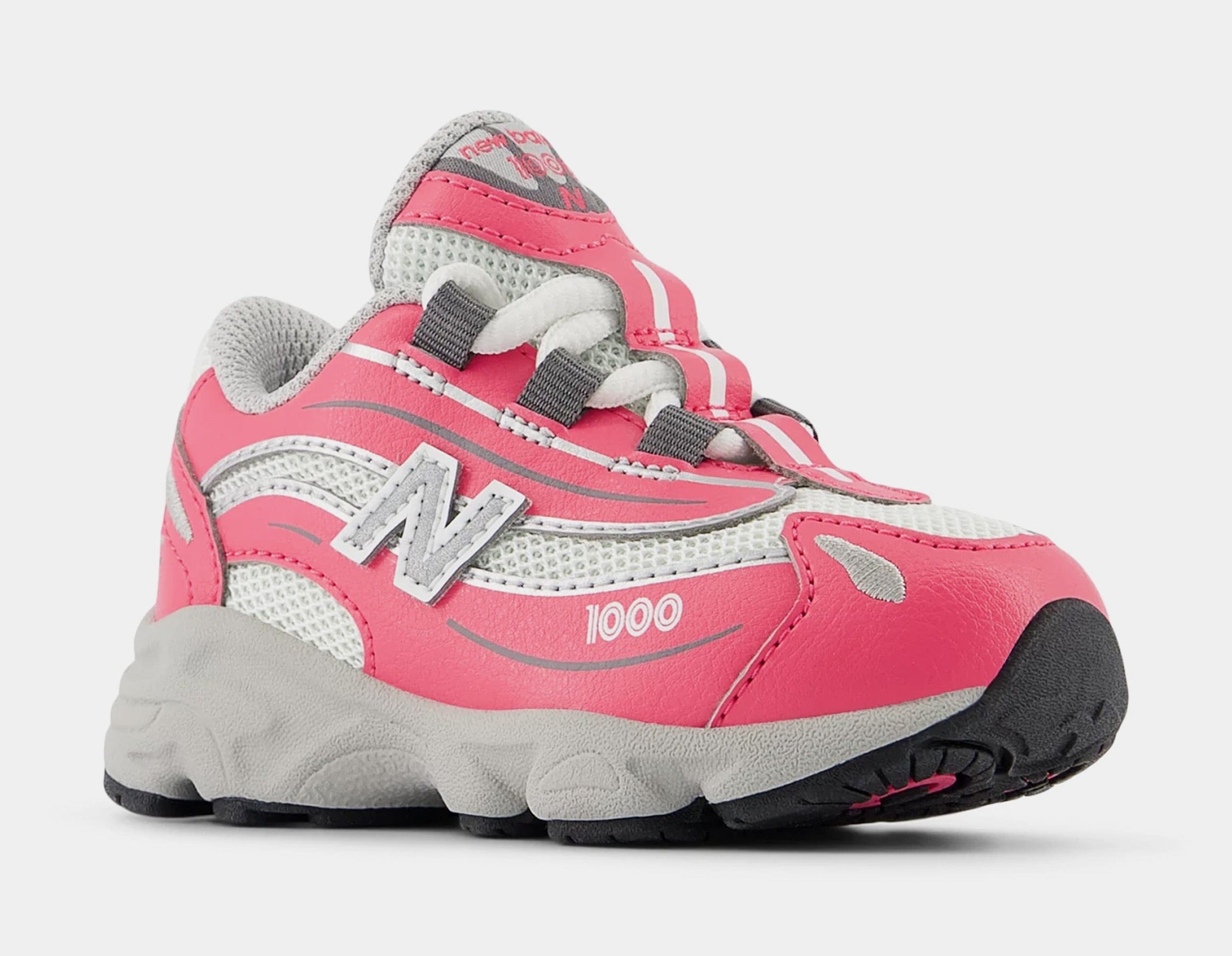 Newbalance 1000 Infant Toddler Running Shoes (Pink/Grey)