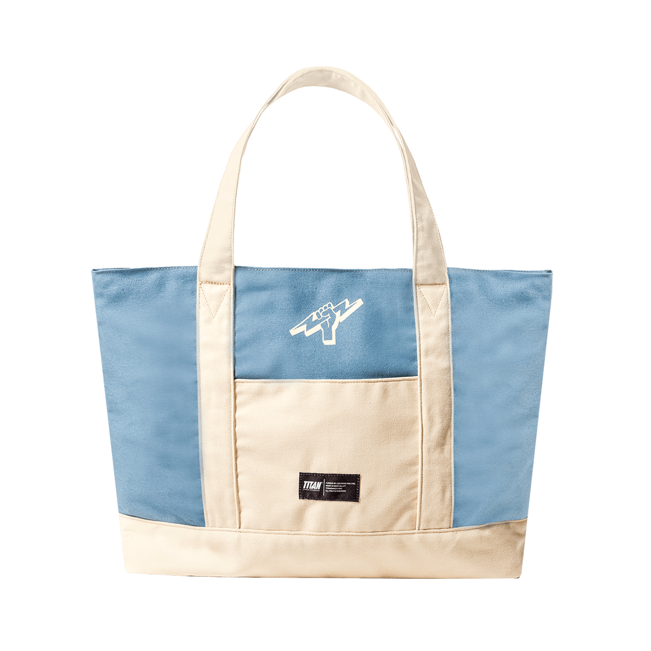 Blue Titan Essential Tote Bag - Powder Blue