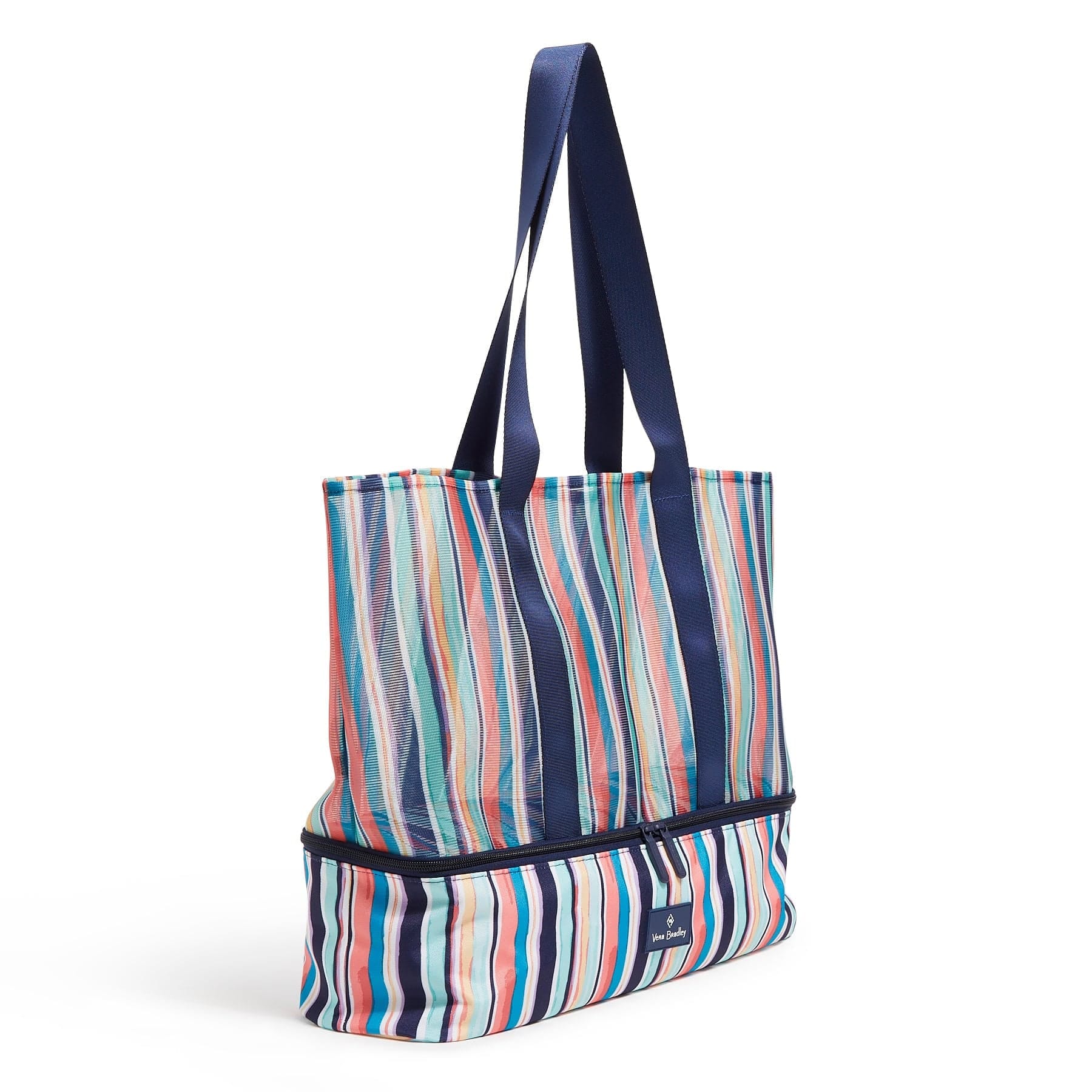 DUAL Outlet Mesh Dual Compartment Tote Bag