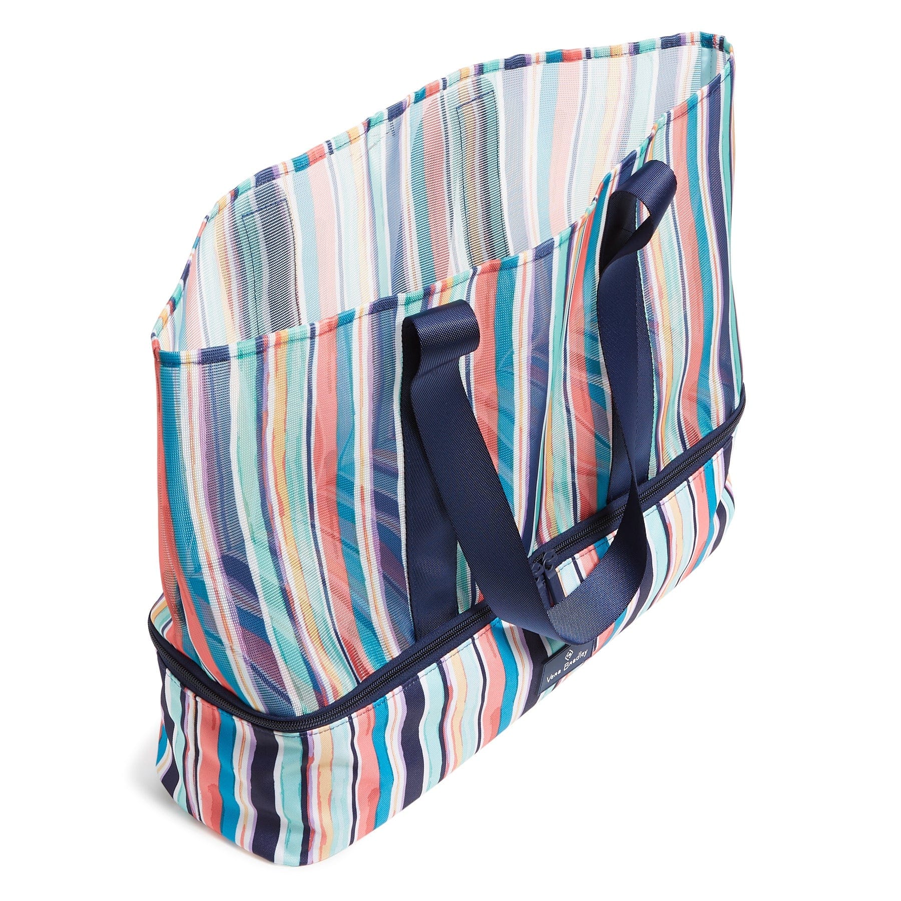 DUAL Outlet Mesh Dual Compartment Tote Bag