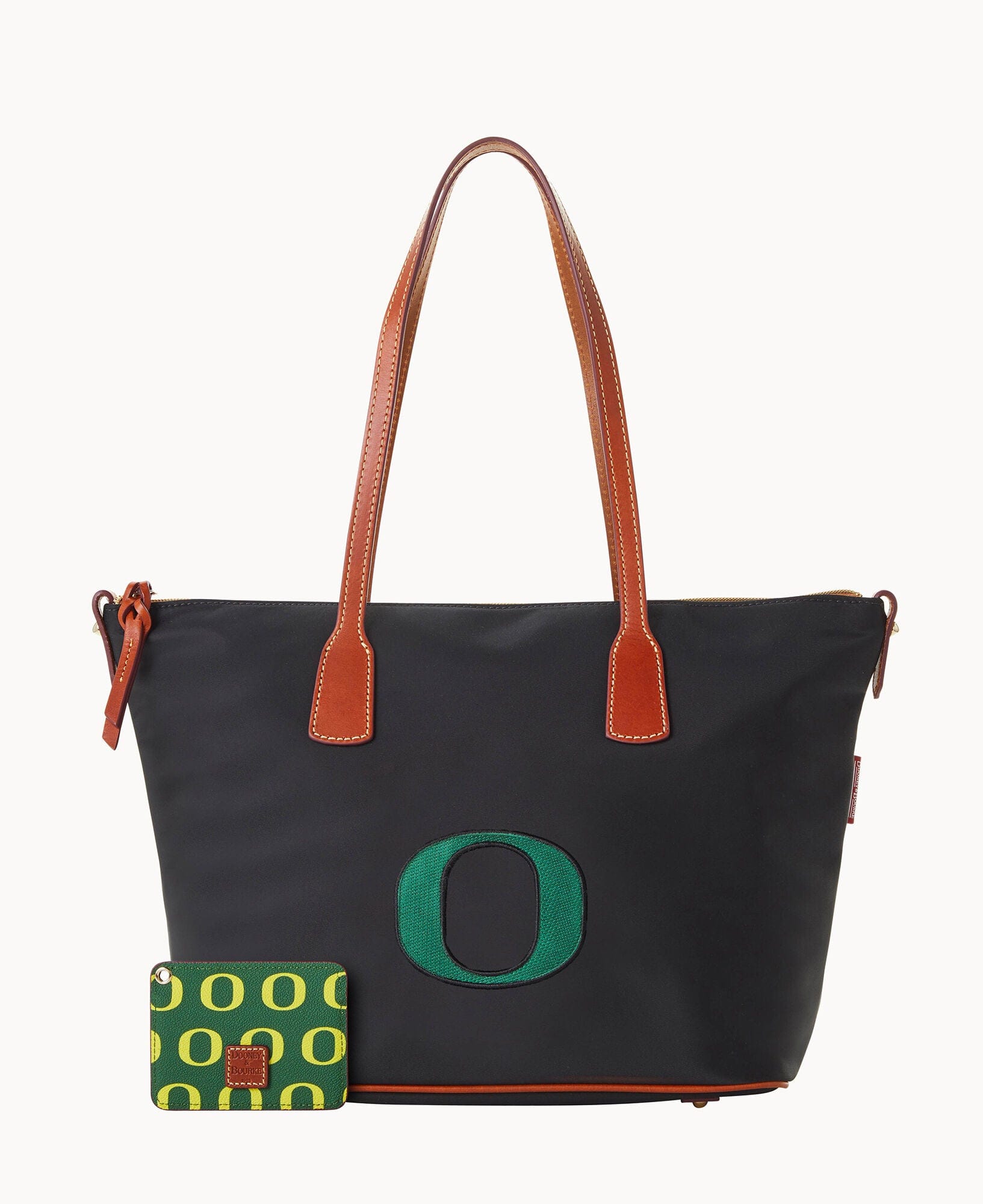 Dooney & Bourke Collegiate University of Oregon Top Zip Tote