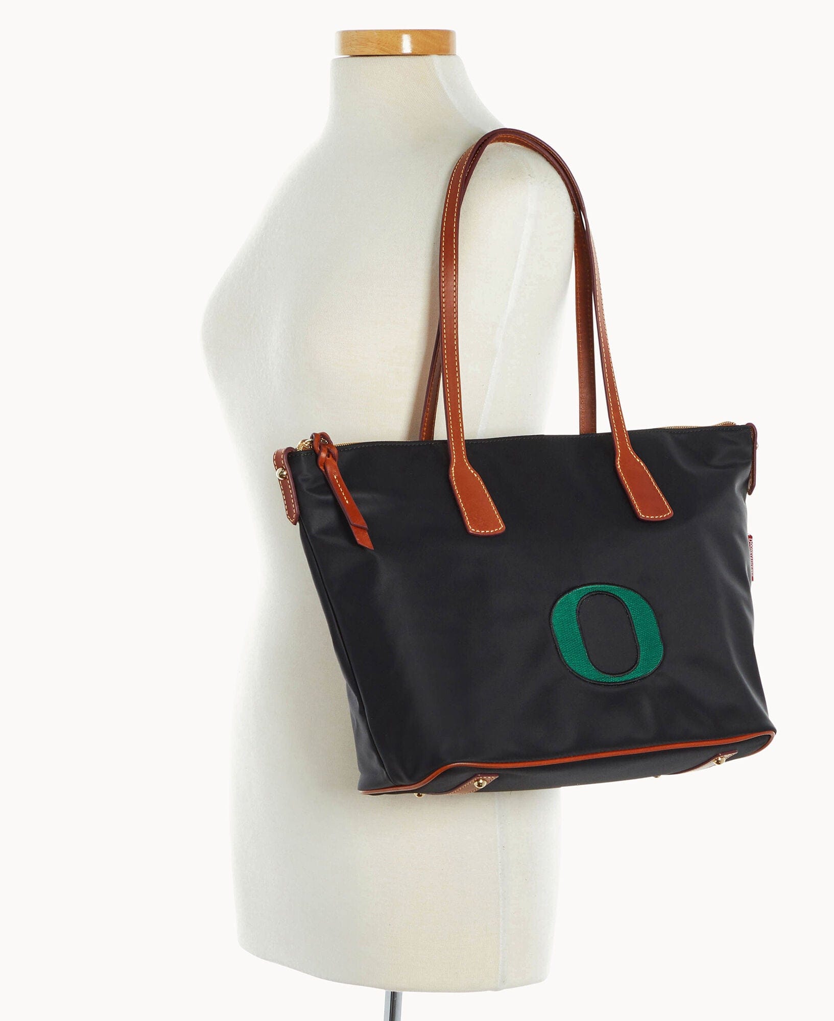 Dooney & Bourke Collegiate University of Oregon Top Zip Tote