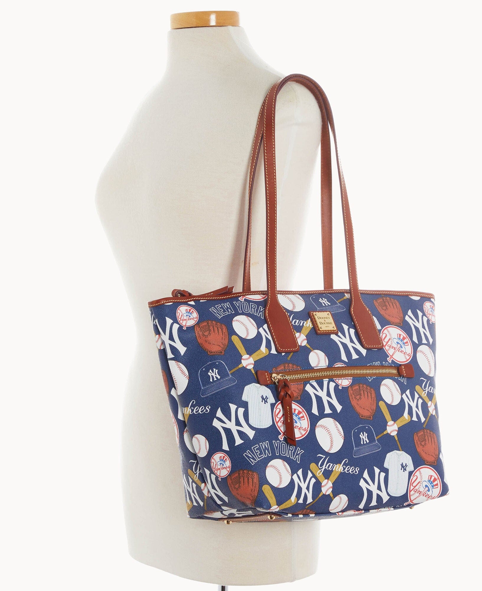 Dooney & Bourke MLB Yankees Zip Tote