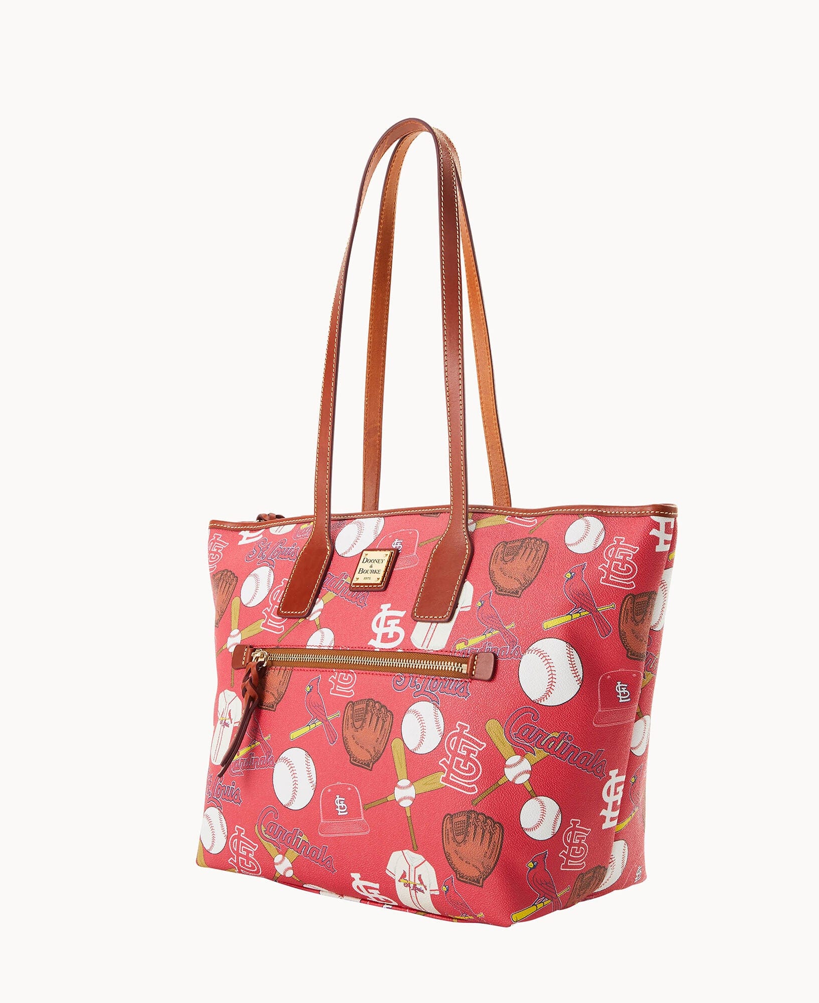Dooney & Bourke MLB Cardinals Zip Tote