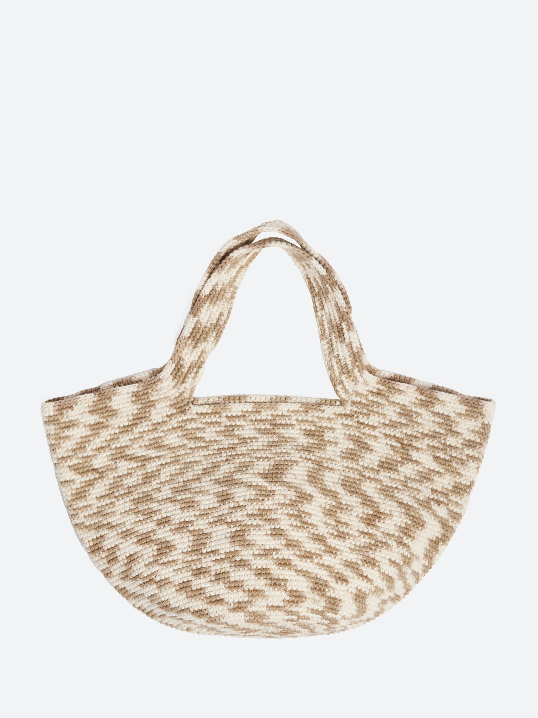 Lauren Manoogian Crochet Bowl Tote
