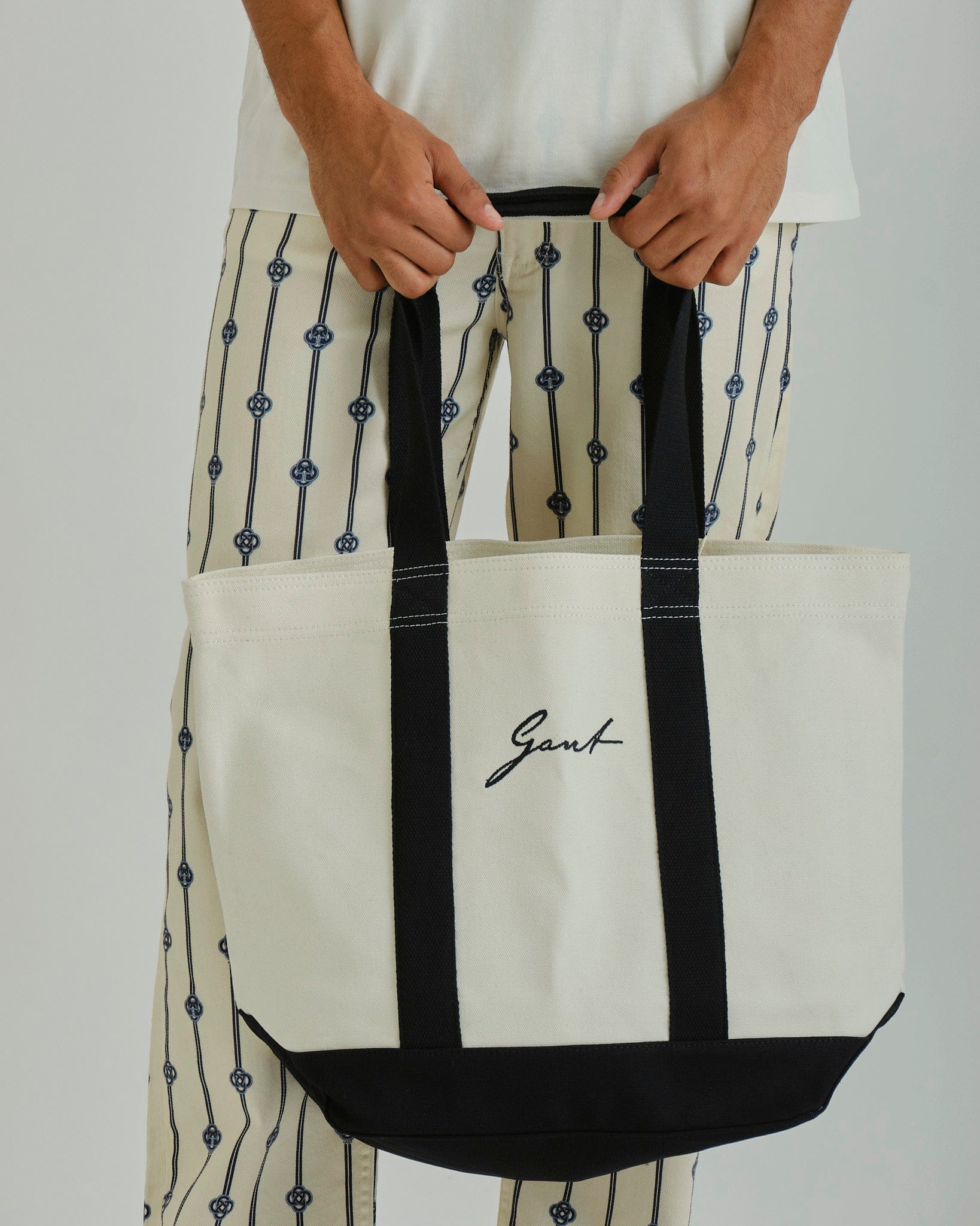 City Ramadan Collection – Men'S Eggshell Ramadan Cotton Canvas City Tote