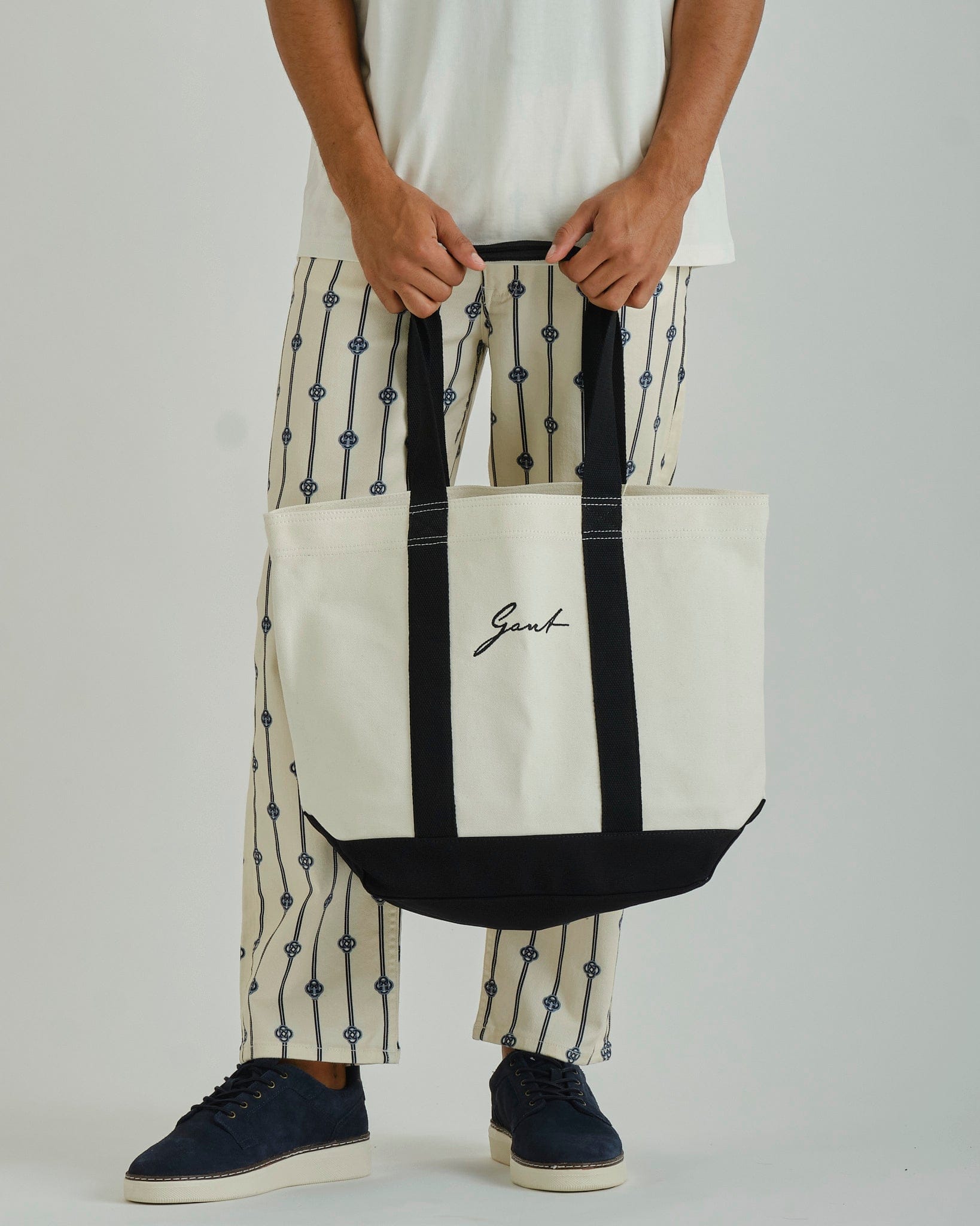 City Ramadan Collection – Men'S Eggshell Ramadan Cotton Canvas City Tote