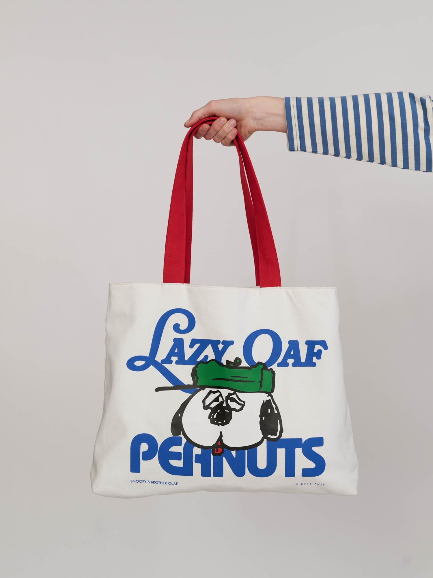 Peanuts Lazy Oaf x Peanuts Olaf Canvas Tote Bag