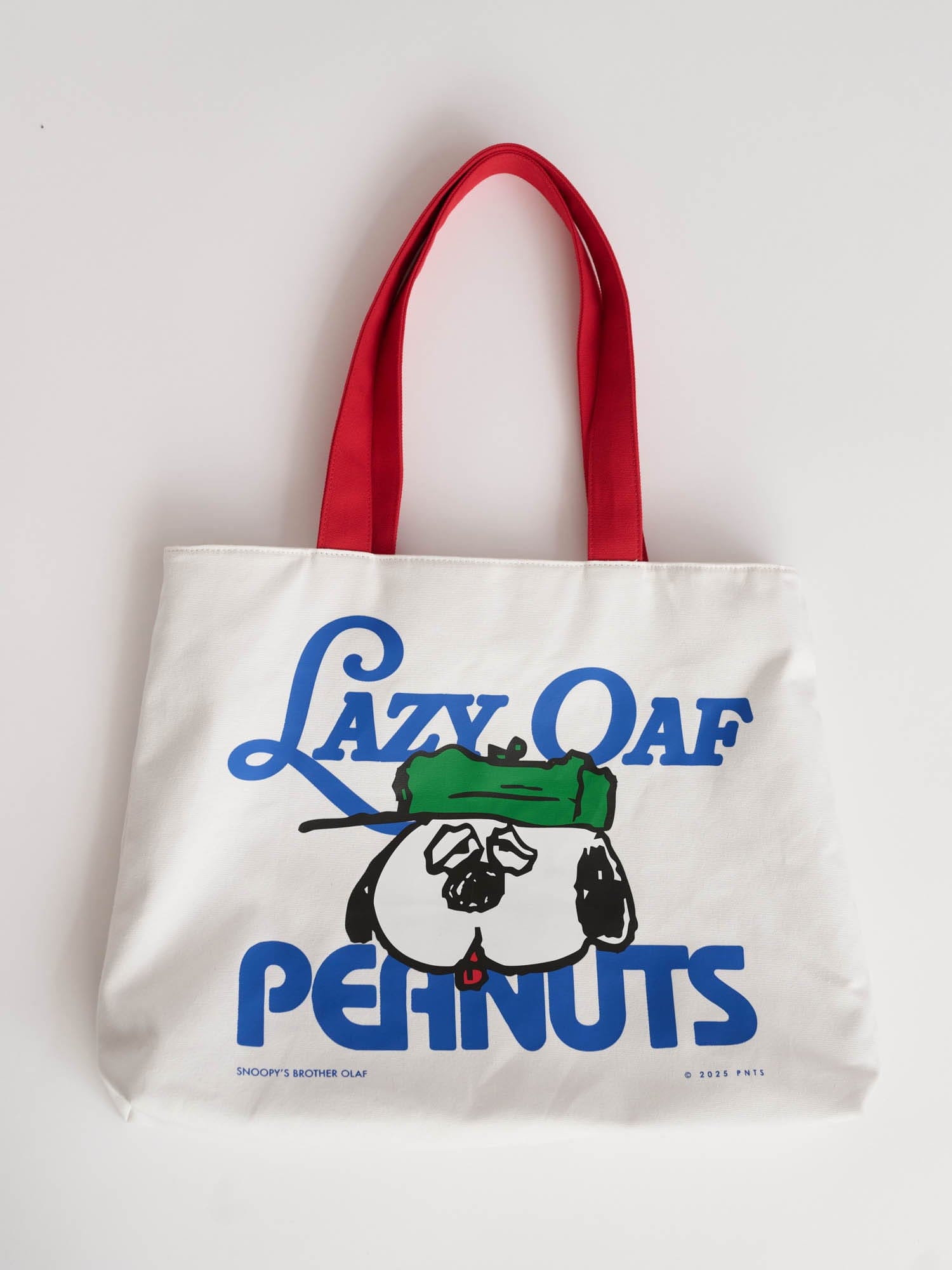 Peanuts Lazy Oaf x Peanuts Olaf Canvas Tote Bag