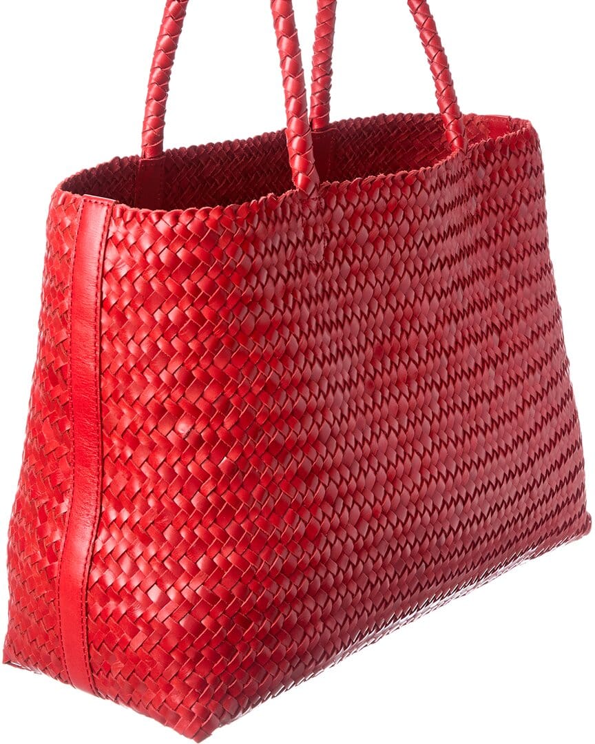 HANDWOVEN Madewell Handwoven Leather Tote