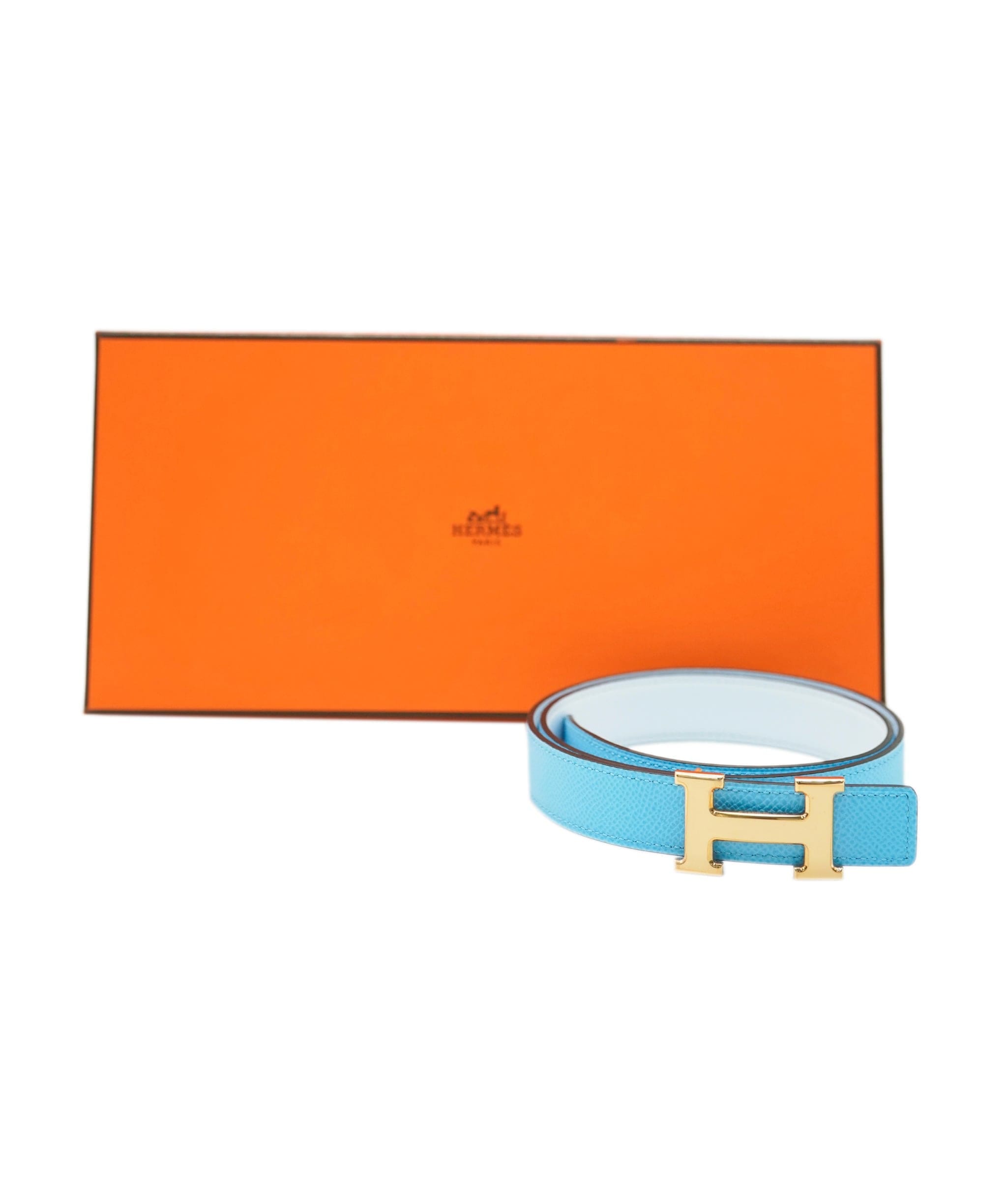 Hermès Constance Belt - Blue - 75 cm ALC2135