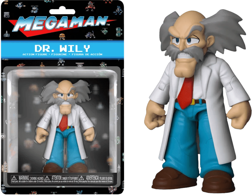 Funko Mega Man - Dr Wily Action Figure