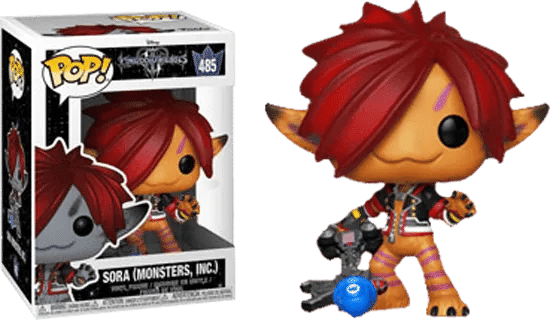 Funko Kingdom Hearts 3 - Sora Orange (Monsters Inc) US Exclusive Pop! Vinyl