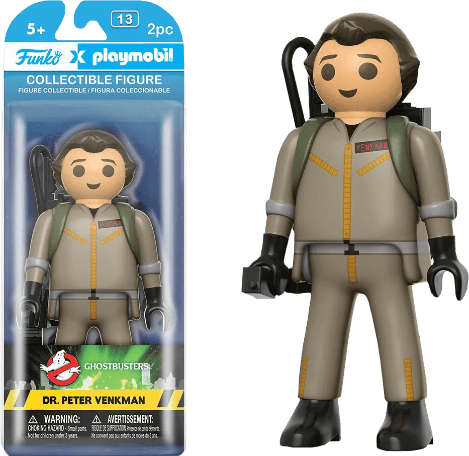 Funko Ghostbusters - Dr Peter Venkman Playmobil