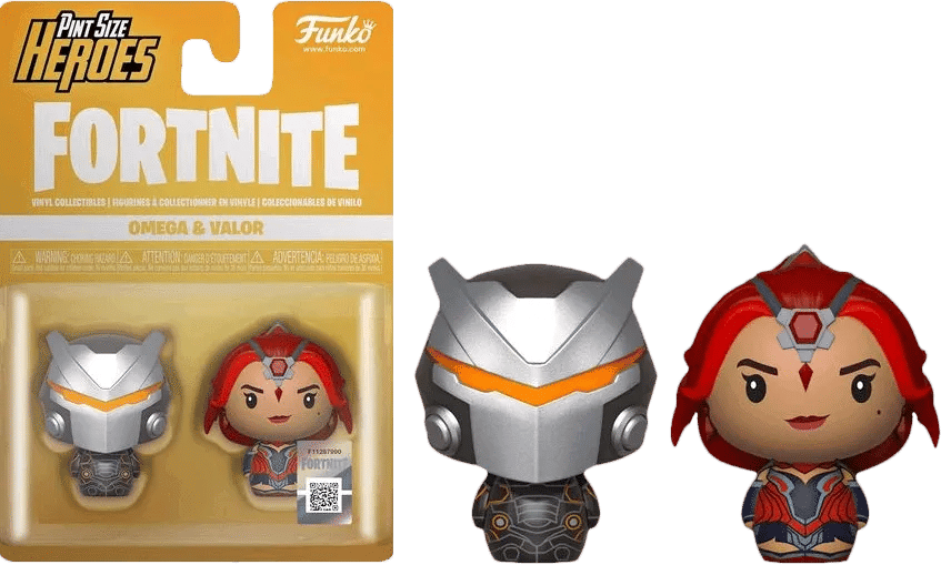 Funko Fortnite - Omega Armour & Valor Pint Size Hero 2 - pack