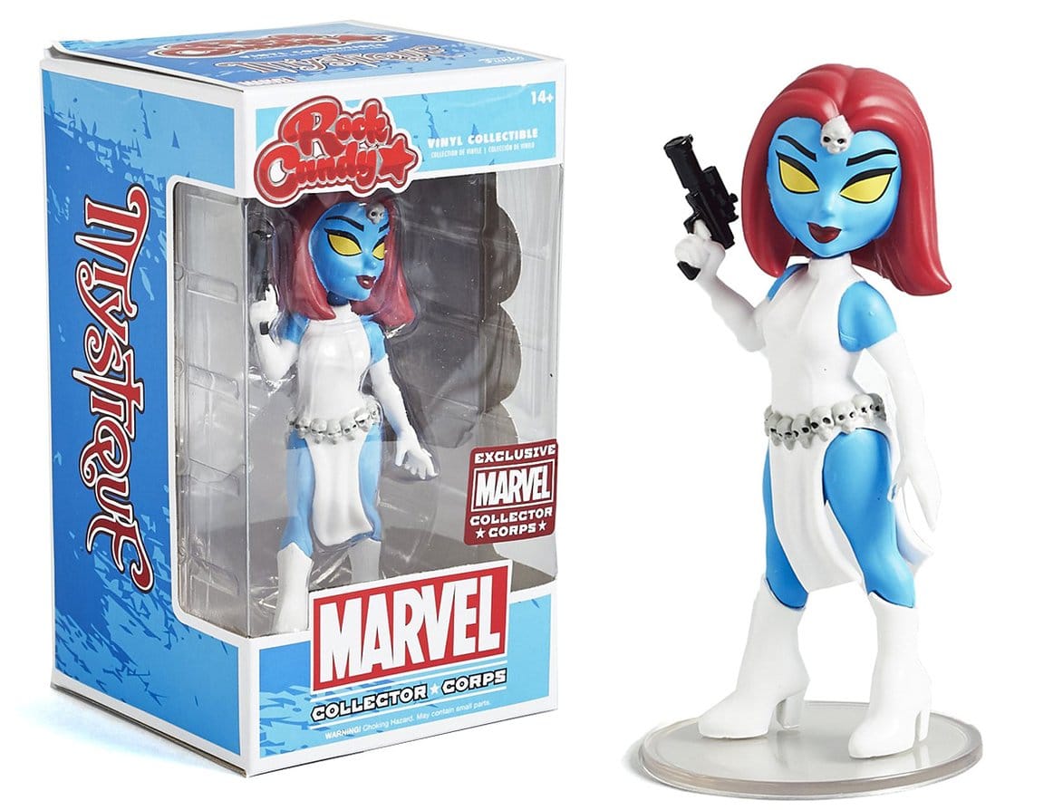 Funko Rock Candy Mystique - Marvel Collector Corps Exclusive