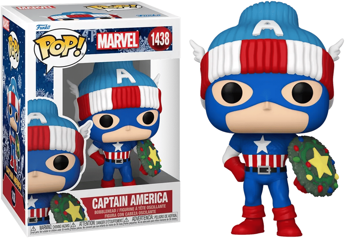 Funko Marvel - Captain America (Holiday) Pop! Vinyl