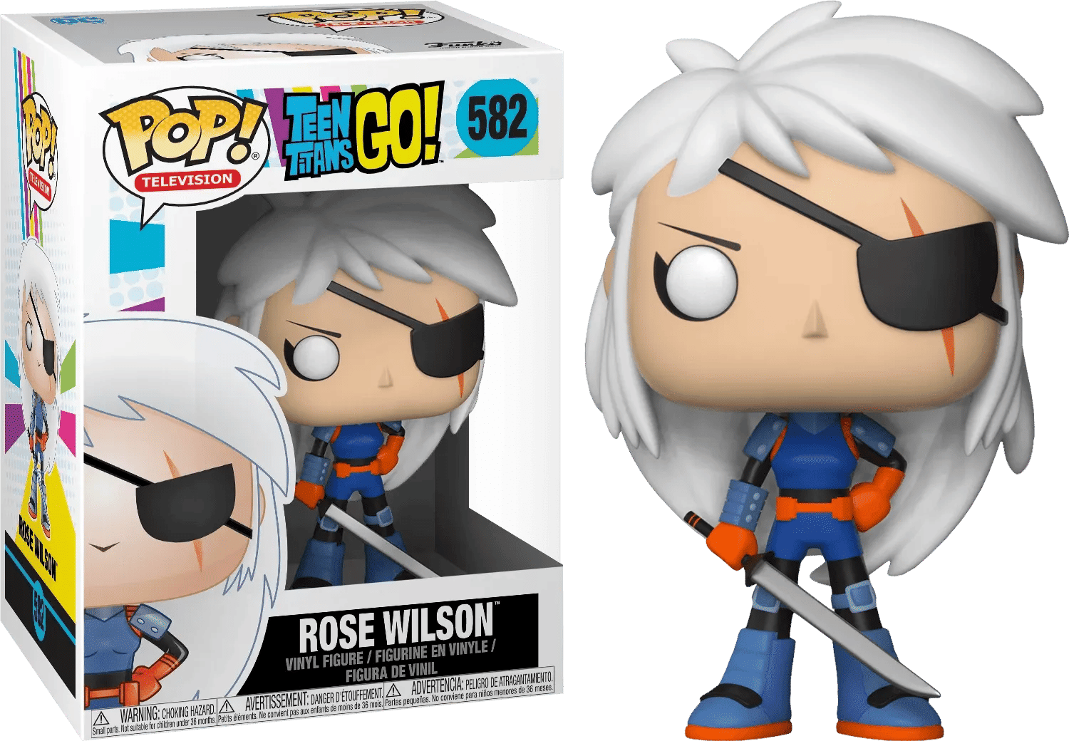 Funko Teen Titans Go! - Rose Wilson US Exclusive Pop! Vinyl