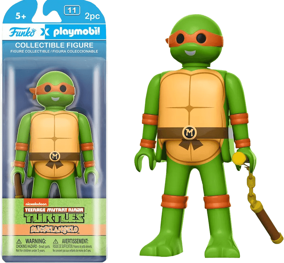 Funko Teenage Mutant Ninja Turtles - Michelangelo Playmobil
