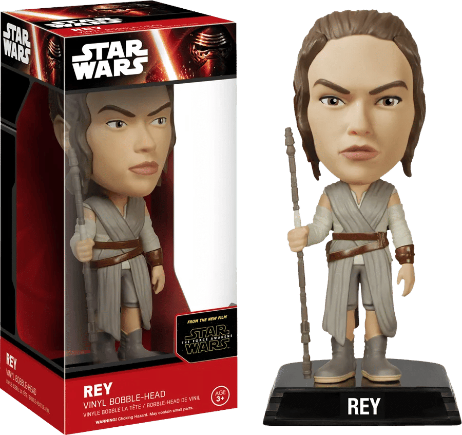 Funko Star Wars - Rey Episode VII The Force Awakens Wacky Wobbler