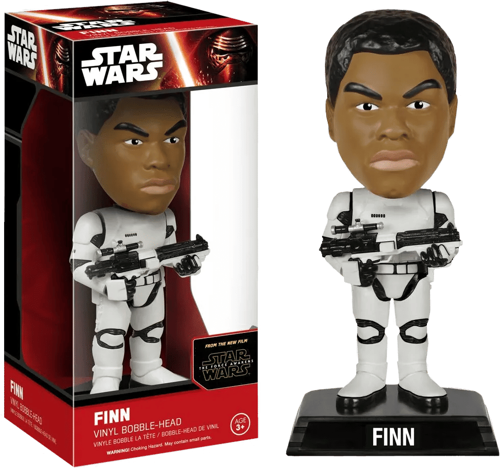 Funko Star Wars - Finn Stormtrooper Episode VII The Force Awakens Wacky Wobbler