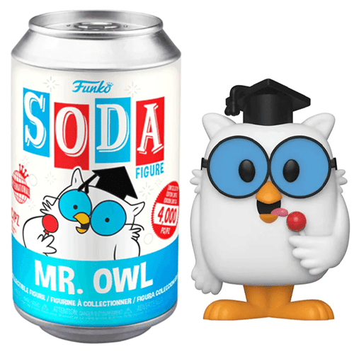 Funko Soda Mr. Owl International, Sealed **Shot at Chase**