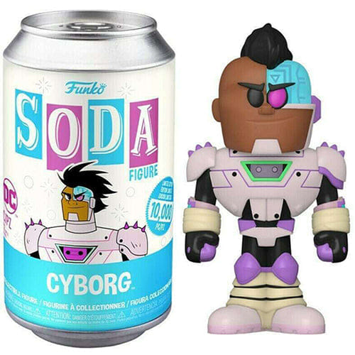 Funko Soda Cyborg Teen Titans, Sealed **Shot at a Chase**