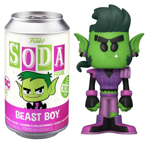 Funko Soda Beast Boy Sealed **Shot at Chase**