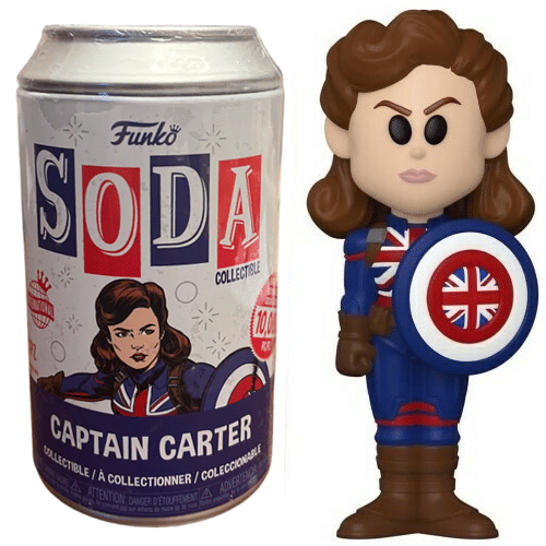 Funko Soda Captain Carter International, Sealed **Shot at Chase**