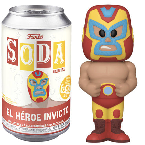 Funko Soda El Héroe Invicto Sealed **Shot at Chase**