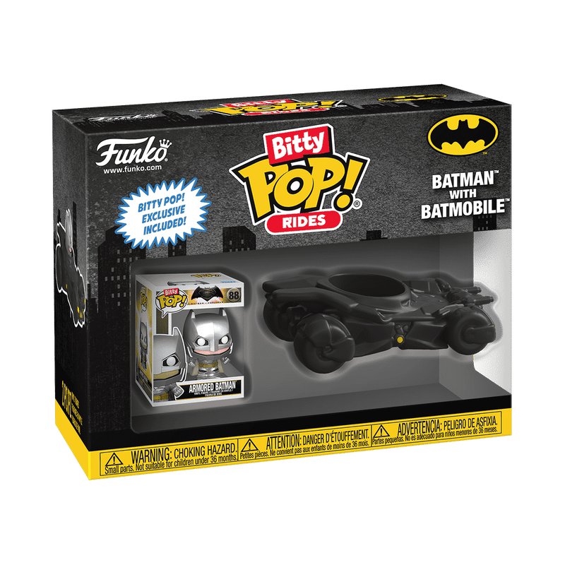Funko Bitty Pop! Batman with Batmobile Rides