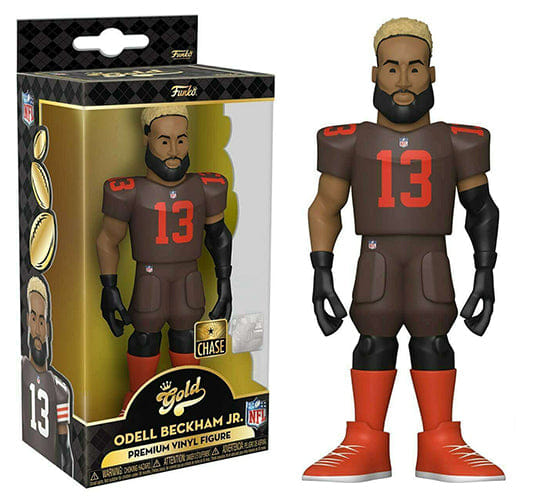 Funko Gold Series 5" Odell Beckham Jr. NFL **Chase**
