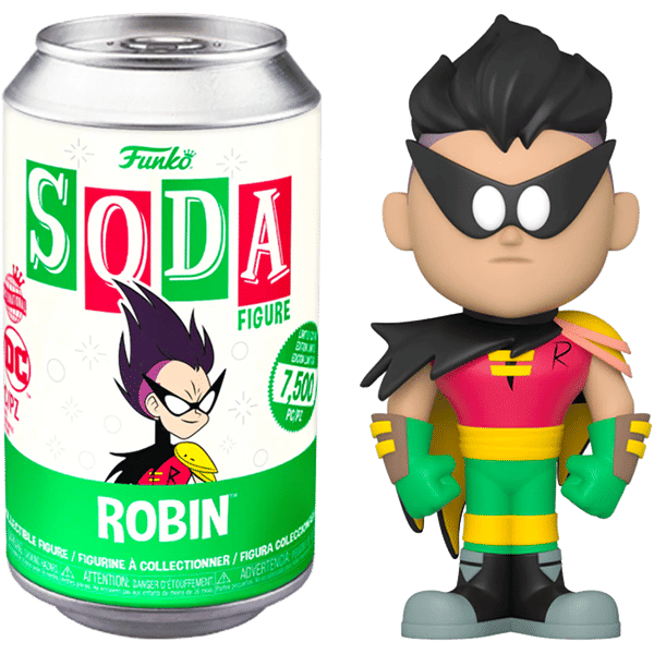 Funko Soda Robin Teen Titans, International, Sealed **Shot at Chase**