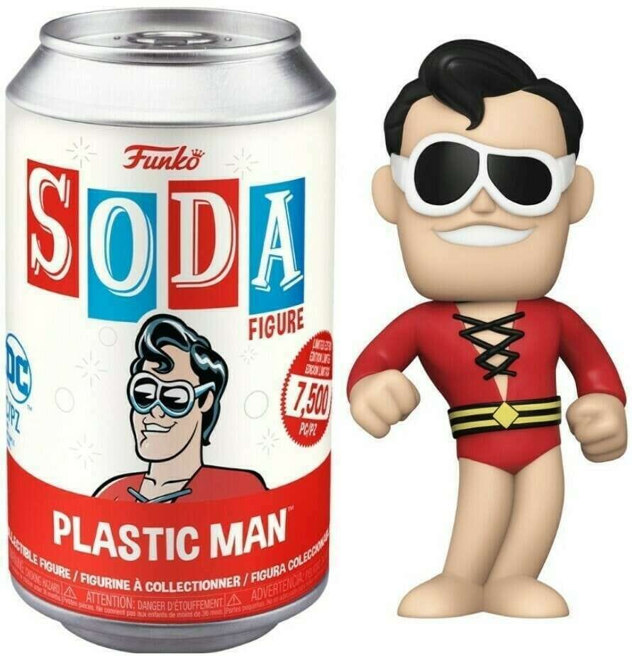 Funko Soda Plastic Man Sealed **Shot at a Chase**