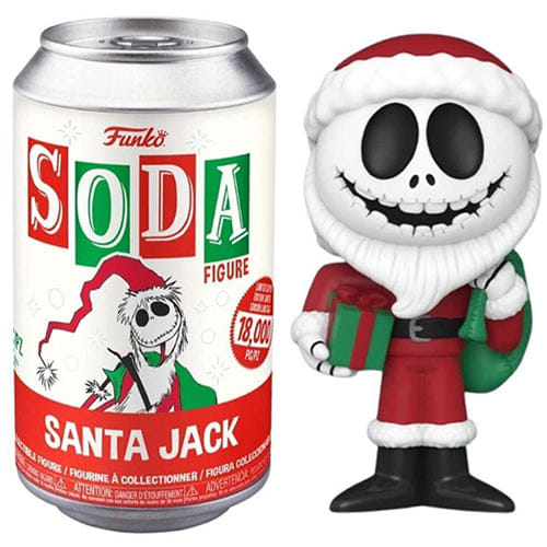 Funko Soda Santa Jack Sealed **Shot at Chase**