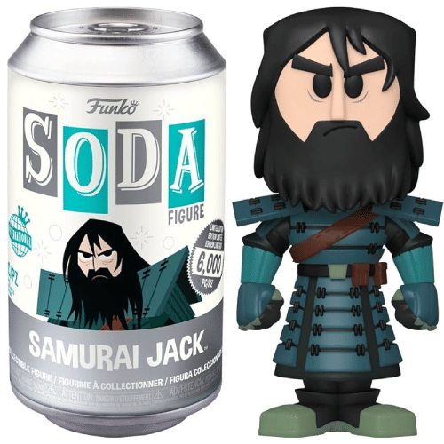 Funko Soda Samurai Jack Armored, International, Sealed **Shot at Chase**