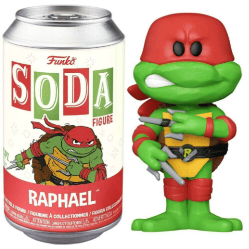 Funko Soda Raphael TMNT Mutant Mayhem, Sealed **Shot at Chase**