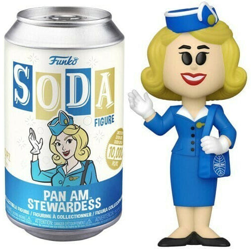 Funko Soda Pan Am Stewardess Sealed **Shot at Chase**