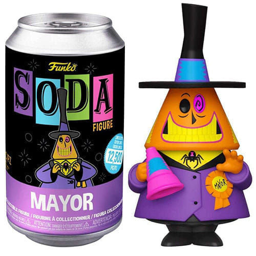 Funko Soda Mayor Blacklight, Sealed **Shot at Chase**