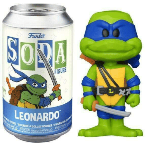 Funko Soda Leonardo TMNT Mutant Mayhem, Sealed **Shot at Chase**